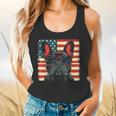 French Bulldog Dog Motif USA Patriot 4th Of July Flowy Tank