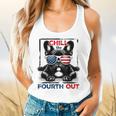 Chill The Fourth Out 4th Of July Cute French Bulldog Flowy Tank