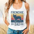 Vintage Frenchie Dad French Bulldog Flowy Tank