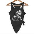 English Bulldog Dog Hund Gift Flowy Tank