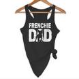 Frenchie Dad Dog Lover French Bulldog Father Dog Owner Flowy Tank