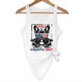 Chill The Fourth Out 4th Of July Cute French Bulldog Flowy Tank