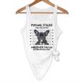 Personal Stalker French Bulldog Flowy Tank