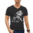 English Bulldog Dog Hund Gift Men's V-Neck T-Shirt