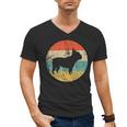 French Bulldog Retro Dog Men's V-Neck T-Shirt