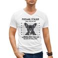 Personal Stalker French Bulldog Men's V-Neck T-Shirt