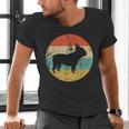 French Bulldog Retro Dog Men's V-Neck T-Shirt