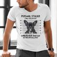 Personal Stalker French Bulldog Men's V-Neck T-Shirt