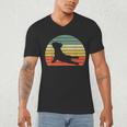 French Bulldog Yoga Frenchie Men's V-Neck T-Shirt