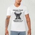 Personal Stalker French Bulldog Men's V-Neck T-Shirt