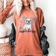 French Bulldog Mama Frenchie Dog Mom Women's Comfort Colors T-Shirt Yam