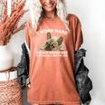 Frenchie Better Life French Bulldog Dog Lover Women's Comfort Colors T-Shirt Yam