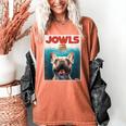 Tan Frenchie Jowls Fawn French Bulldog Mom Top Dad Women's Comfort Colors T-Shirt Yam