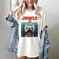 Tan Frenchie Jowls Fawn French Bulldog Mom Top Dad Women's Comfort Colors T-Shirt Ivory
