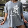 English Bulldog Dog Hund Gift Women's Comfort Colors T-Shirt Gray