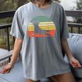 French Bulldog Yoga Frenchie Women's Comfort Colors T-Shirt Gray