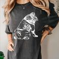 English Bulldog Dog Hund Gift Women's Comfort Colors T-Shirt Pepper