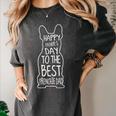 French Bulldog For Lover Happy Fathers Day Frenchie Dad Women's Comfort Colors T-Shirt Pepper