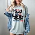 Chill The Fourth Out 4th Of July Cute French Bulldog Women's Comfort Colors T-Shirt Bay