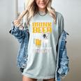 Drink Beer & Hang With My Frenchie French Bulldog Dad Women's Comfort Colors T-Shirt Bay