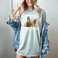 Frenchie Better Life French Bulldog Dog Lover Women's Comfort Colors T-Shirt Bay