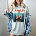 Tan Frenchie Jowls Fawn French Bulldog Mom Top Dad Women's Comfort Colors T-Shirt Bay