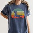 French Bulldog Yoga Frenchie Women's Comfort Colors T-Shirt Denim