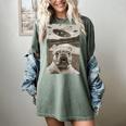French Bulldog And UFO UFO And French Bulldog Selfie Women's Comfort Colors T-Shirt Berry