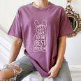 French Bulldog For Lover Happy Fathers Day Frenchie Dad Women's Comfort Colors T-Shirt Moss