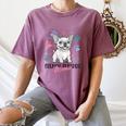 French Bulldog Mama Frenchie Dog Mom Women's Comfort Colors T-Shirt Moss
