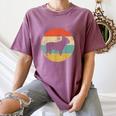 French Bulldog Retro Dog Women's Comfort Colors T-Shirt Moss