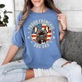 For French Bulldog Lovers Men Proud Frenchie Dog Dad Women's Comfort Colors T-Shirt Blue Jean