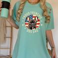 For French Bulldog Lovers Men Proud Frenchie Dog Dad Women's Comfort Colors T-Shirt Chalky Mint