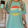 French Bulldog Retro Dog Women's Comfort Colors T-Shirt Chalky Mint