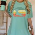 French Bulldog Yoga Frenchie Women's Comfort Colors T-Shirt Chalky Mint