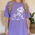 English Bulldog Dog Hund Gift Women's Comfort Colors T-Shirt Violet