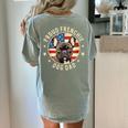 For French Bulldog Lovers Men Proud Frenchie Dog Dad Women's Comfort Colors T-Shirt Back Print Bay