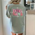 Women Dog Mama Dog And Cat Mom Furmama Women Women's Comfort Colors T-Shirt Back Print Bay