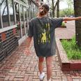 Camo US Flag French Bulldog Frenchie Patriot Dog Lover Women's Comfort Colors T-Shirt Back Print Pepper