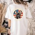 For French Bulldog Lovers Men Proud Frenchie Dog Dad Women's Comfort Colors T-Shirt Back Print Ivory