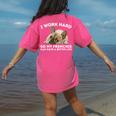 Frenchie Better Life French Bulldog Dog Lover Women's Comfort Colors T-Shirt Back Print Crunchberry