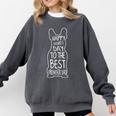 French Bulldog For Lover Happy Fathers Day Frenchie Dad Comfort Colors Sweatshirt Pepper