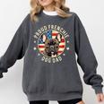 For French Bulldog Lovers Men Proud Frenchie Dog Dad Comfort Colors Sweatshirt Pepper
