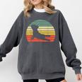 French Bulldog Yoga Frenchie Comfort Colors Sweatshirt Pepper