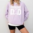 Frenchie Dad Dog Lover French Bulldog Father Dog Owner Comfort Colors Sweatshirt Orchid