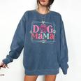 Women Dog Mama Dog And Cat Mom Furmama Women Comfort Colors Sweatshirt Denim