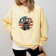 For French Bulldog Lovers Men Proud Frenchie Dog Dad Comfort Colors Sweatshirt Butter