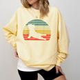 French Bulldog Yoga Frenchie Comfort Colors Sweatshirt Butter
