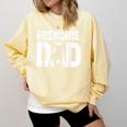 Frenchie Dad Dog Lover French Bulldog Father Dog Owner Comfort Colors Sweatshirt Butter