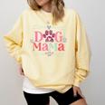 Women Dog Mama Dog And Cat Mom Furmama Women Comfort Colors Sweatshirt Butter